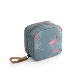 Mini Cosmetic Bag Flamingo Toiletry Storage Cactus Makeup Organizer