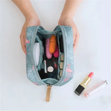 Mini Cosmetic Bag Flamingo Toiletry Storage Cactus Makeup Organizer