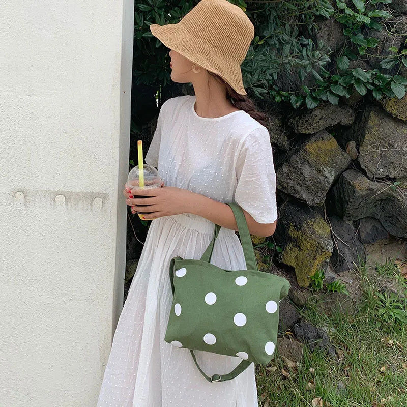 Canvas Totes Beach Bag Mini Shopping Bag