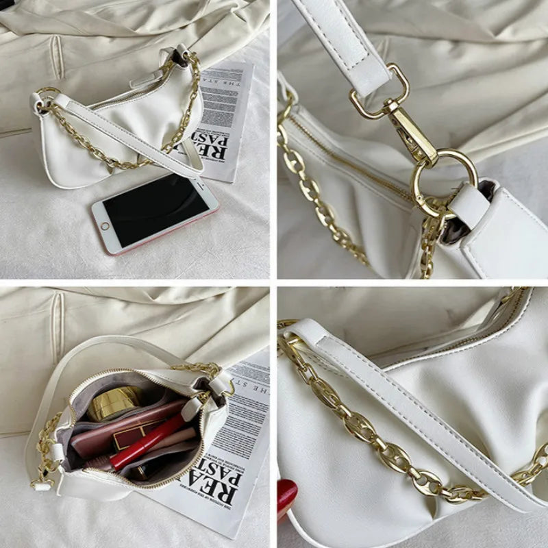 Mini Small bag PU Leather Women's Handbag Chain Shoulder Messenger Bags