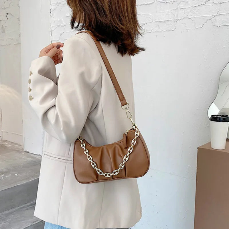 Mini Small bag PU Leather Women's Handbag Chain Shoulder Messenger Bags