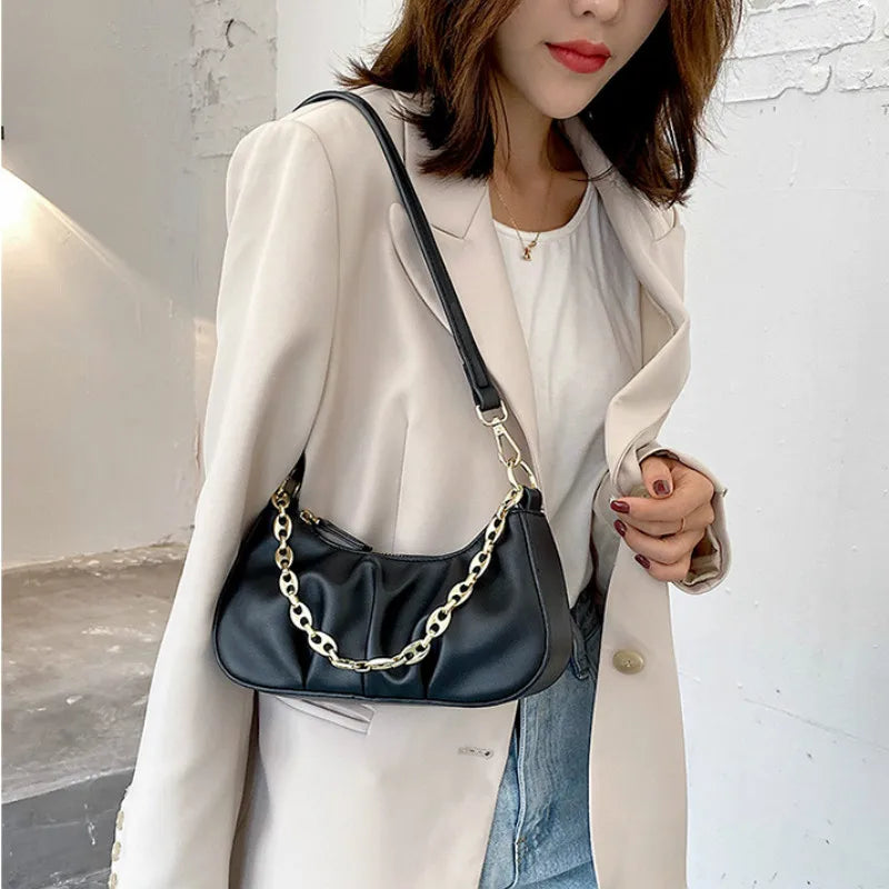 Mini Small bag PU Leather Women's Handbag Chain Shoulder Messenger Bags