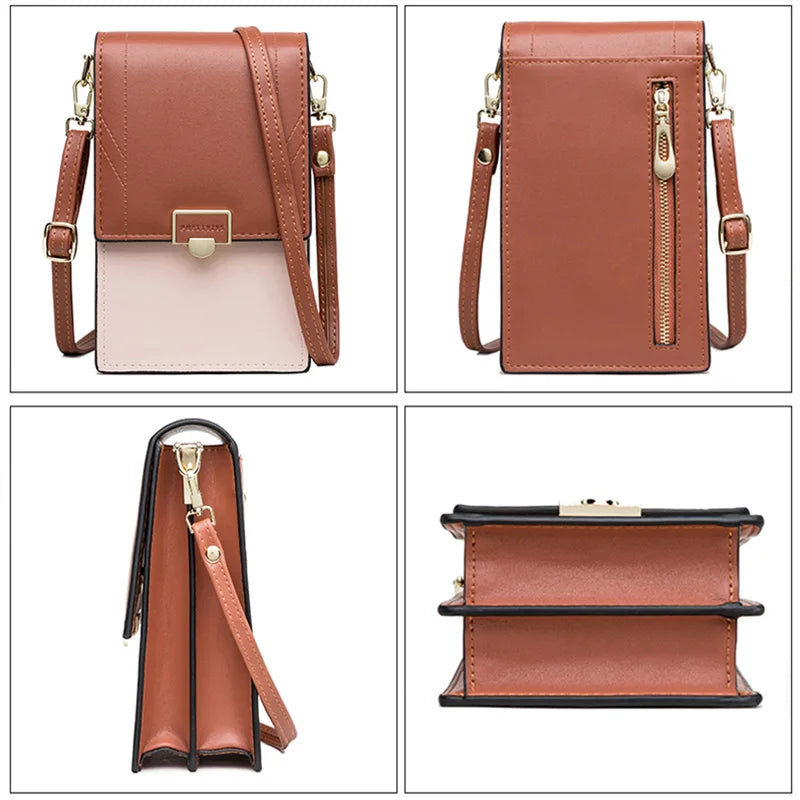 Mini Women Shoulder Bags Female Phone Wallet Women Flap Messenger Bag