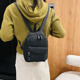 Mini Nylon Women's Backpack for Teen Girls