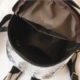 Cute Bear Pendant Shoulder Bag for Students Y359