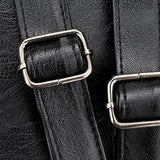 Faux Leather Large Capacity Travel Backpack for Women