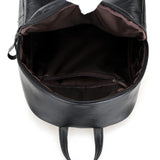 Faux Leather Large Capacity Travel Backpack for Women