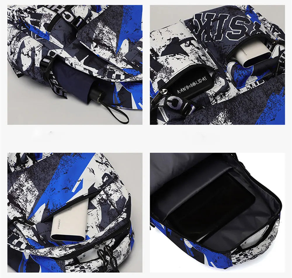 Anime School Backpack for College Students