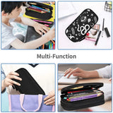 Witch Occult Symbols Pen Box Anime Zipper Pen Bag Child Stationery Bag Gift