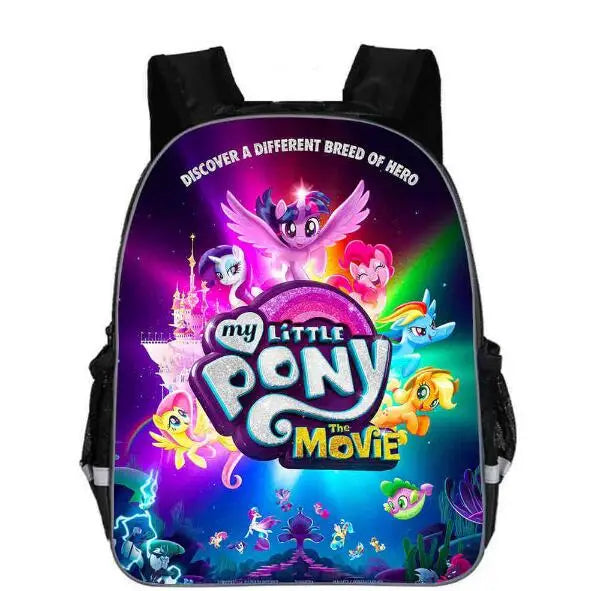 Cartoon Pony Waterproof Backpack for Kids