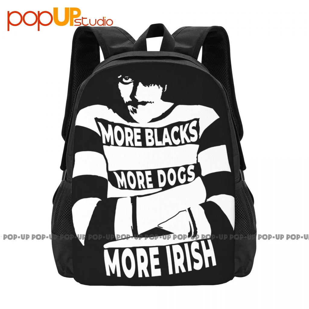 Blacks Dogs Irish Bhoys Hail Hail Backpack Large Capacity Schoolbag
