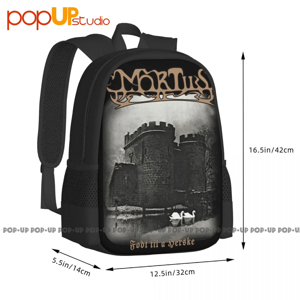 Mortiis Fodt Til A Herske 1994 Album Backpack Large Capacity Print