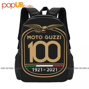 Motoguzzi Large Capacity Vintage Riding Backpack