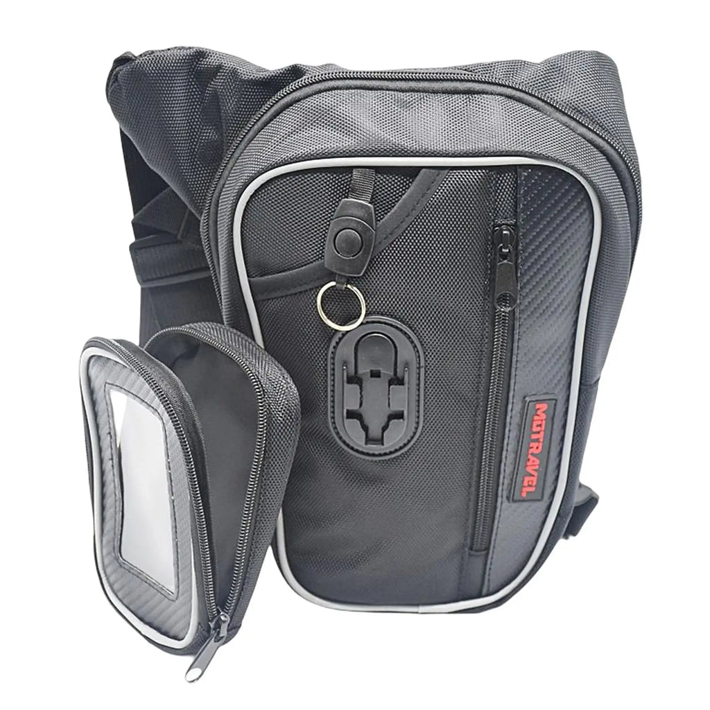 Motorcycle Drop Leg Bag Reflective Strip Wallet Bike Bag Outdoors Sports