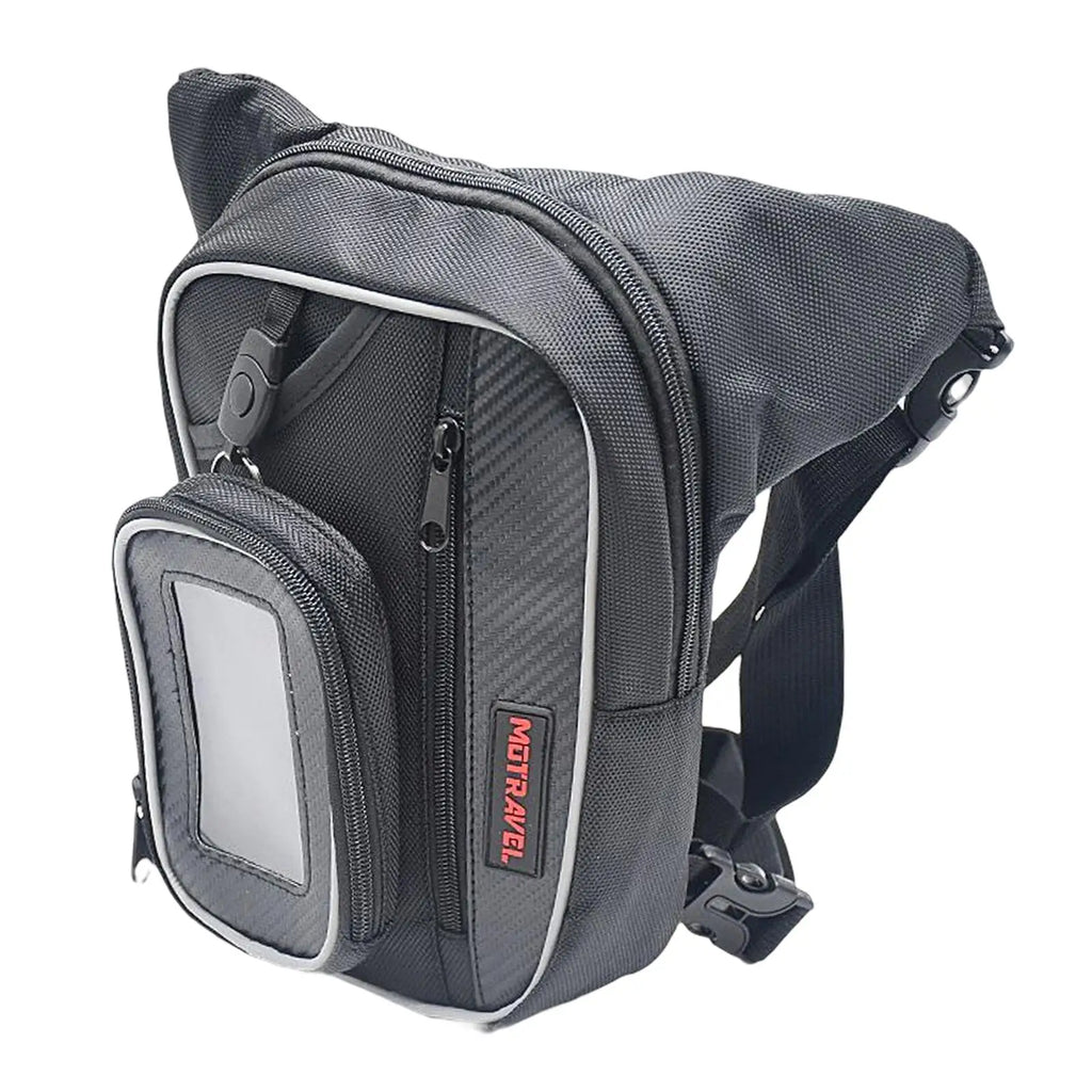 Motorcycle Drop Leg Bag Reflective Strip Wallet Bike Bag Outdoors Sports