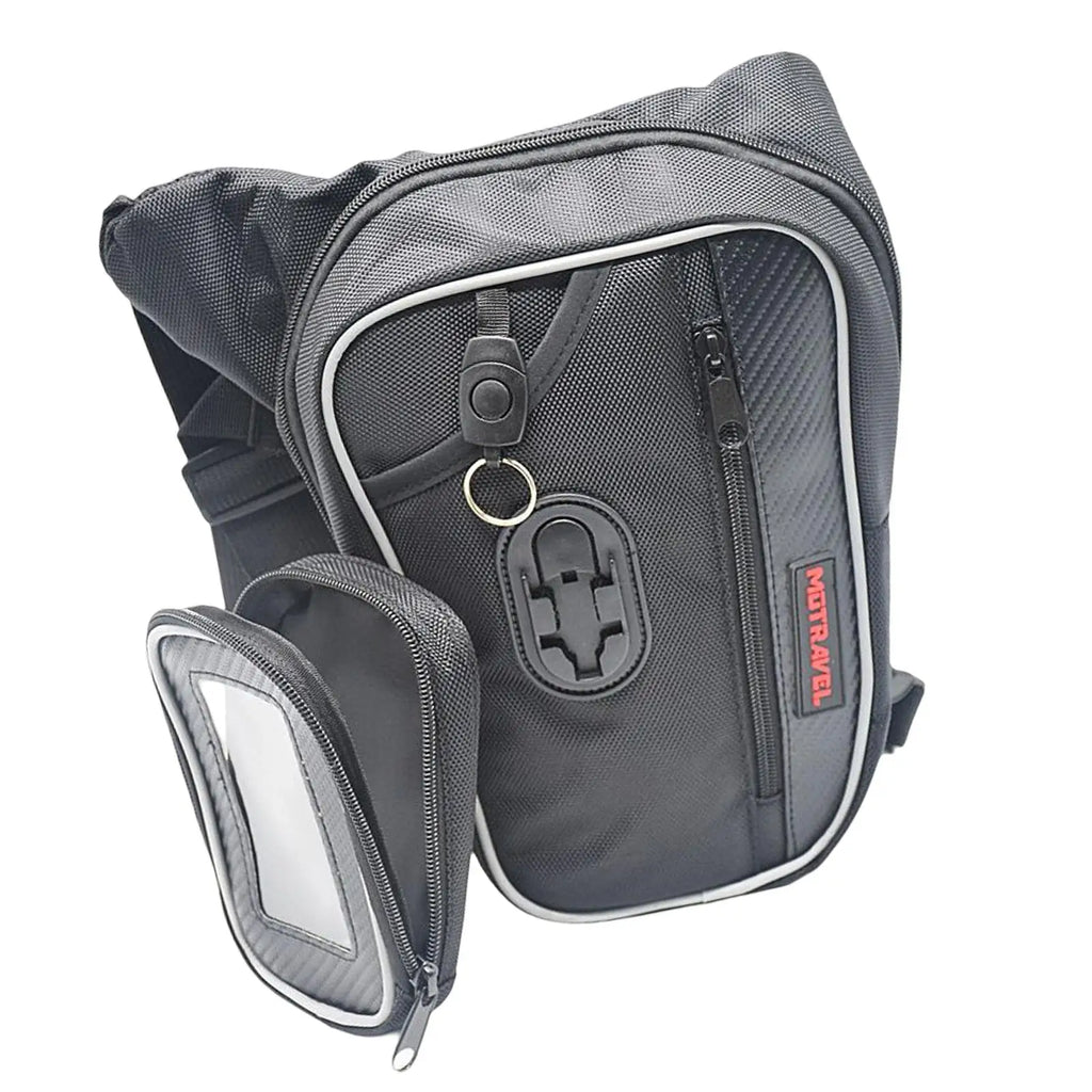 Motorcycle Drop Leg Bag Reflective Strip Wallet Bike Bag Outdoors Sports