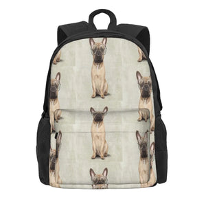 Bulldog Anime Backpack for Men and Women