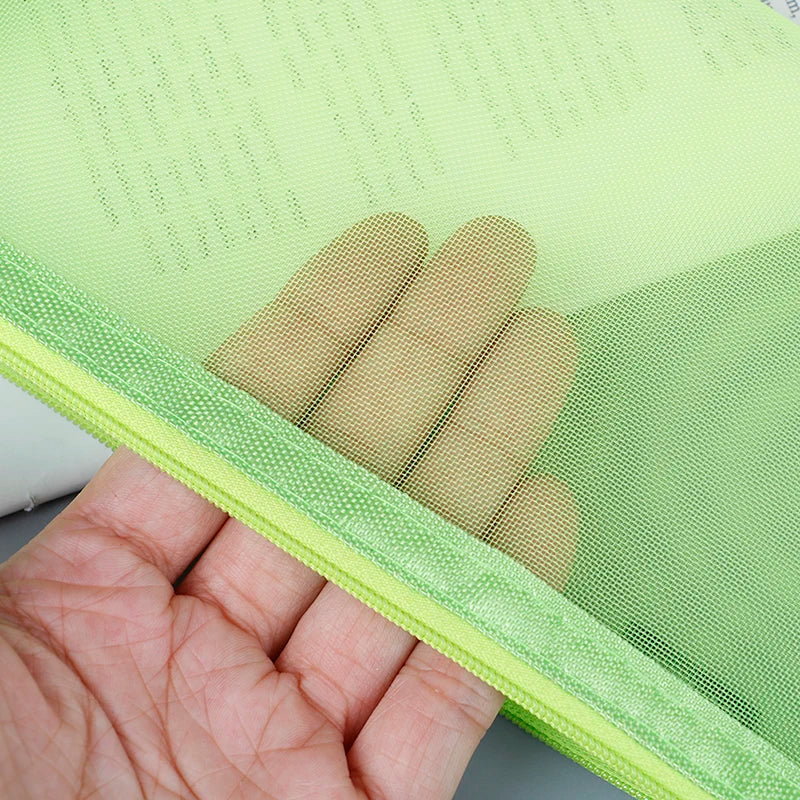 Multi-Function Mesh Beauty Zipper Cosmetic Travel Bag