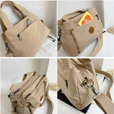 Casual Women Shoulder Bag Large Capacity Top Handle Ladies Purses and Handbags