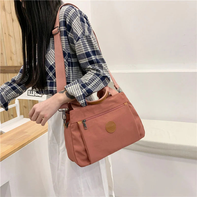 Casual Women Shoulder Bag Large Capacity Top Handle Ladies Purses and Handbags