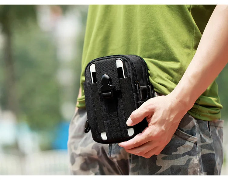 Men's Waterproof Phone Bag Pocket Belt