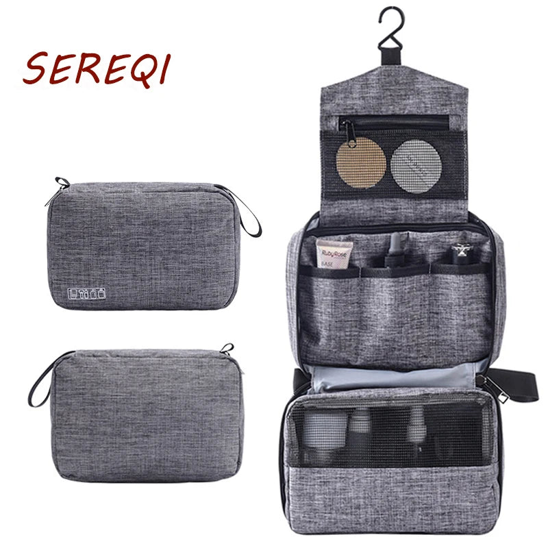 Travel Bag Folding Women Cosmetic Storage Toiletry Pouch
