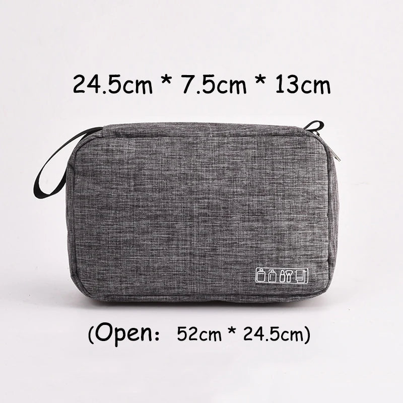 Travel Bag Folding Women Cosmetic Storage Toiletry Pouch