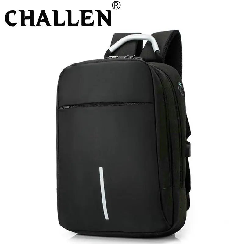 USB Charging Men Backpack Travel Mochila Anti Thief Backpack