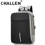 USB Charging Men Backpack Travel Mochila Anti Thief Backpack