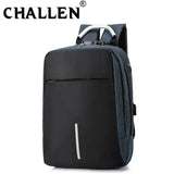 USB Charging Men Backpack Travel Mochila Anti Thief Backpack