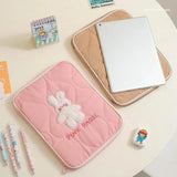 Cartoon Pattern Embroidery Laptop Sleeve 13in 11in Tablet Case Bag