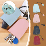 Leather Key Wallet Car Key Case Storage Bag Key Organizer Holder Cover Bag