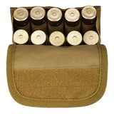 Tactical MOLLE Waist Bag 10-Hole Ammo Bag