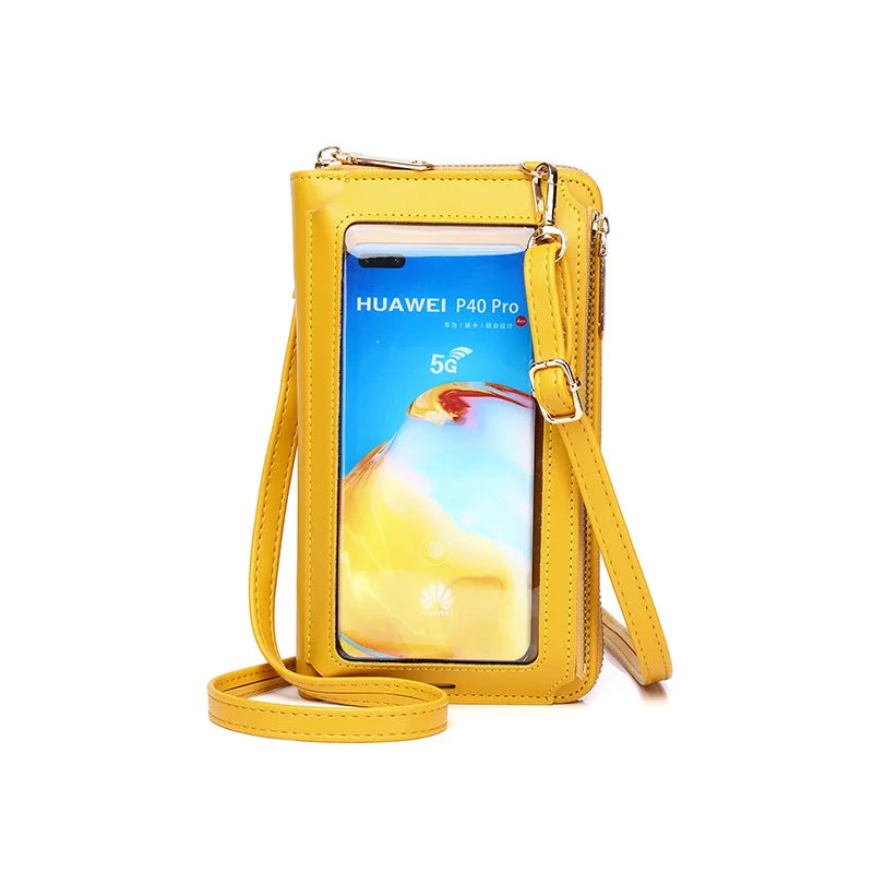 Multifunctional Touch Screen Mobile Phone Bag Large Capacity Messenger Bag