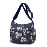 Nylon Messenger Bags Zipper Printed Ladies Crossbody Bag Vintage Bolsas