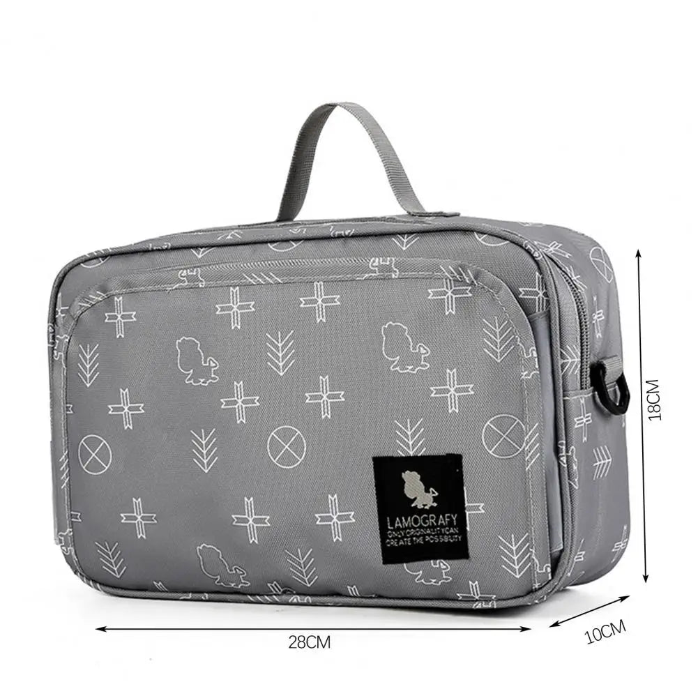 Mummy Diaper Bag Large Capacity Print Diaper Organizer Bag