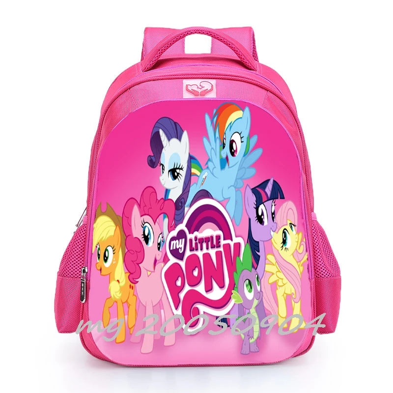 Kids Princess Schoolbag Children's Cartoon Girls Boys Bags