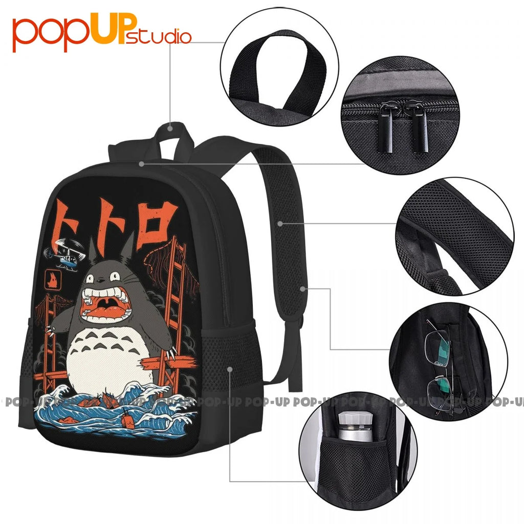 My Neighbour Totoro Attack Backpack Large Capacity