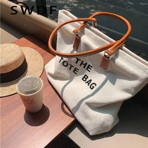 Casual Letter Shopper Bags for Women Shoulder Crossbody Bag Women's Bag