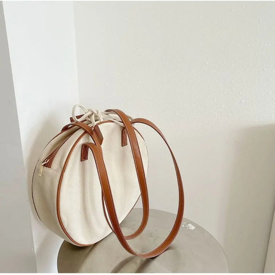 Casual Canvas Large-Capacity Shoulder Bag