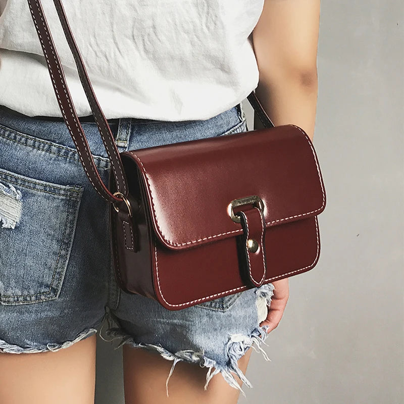 Small Leather Shoulder Bag Crossbody Bags for Women