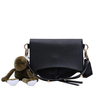 Women Crossbody Bag Handbag With Doll Female Shoulder Messenger Bags
