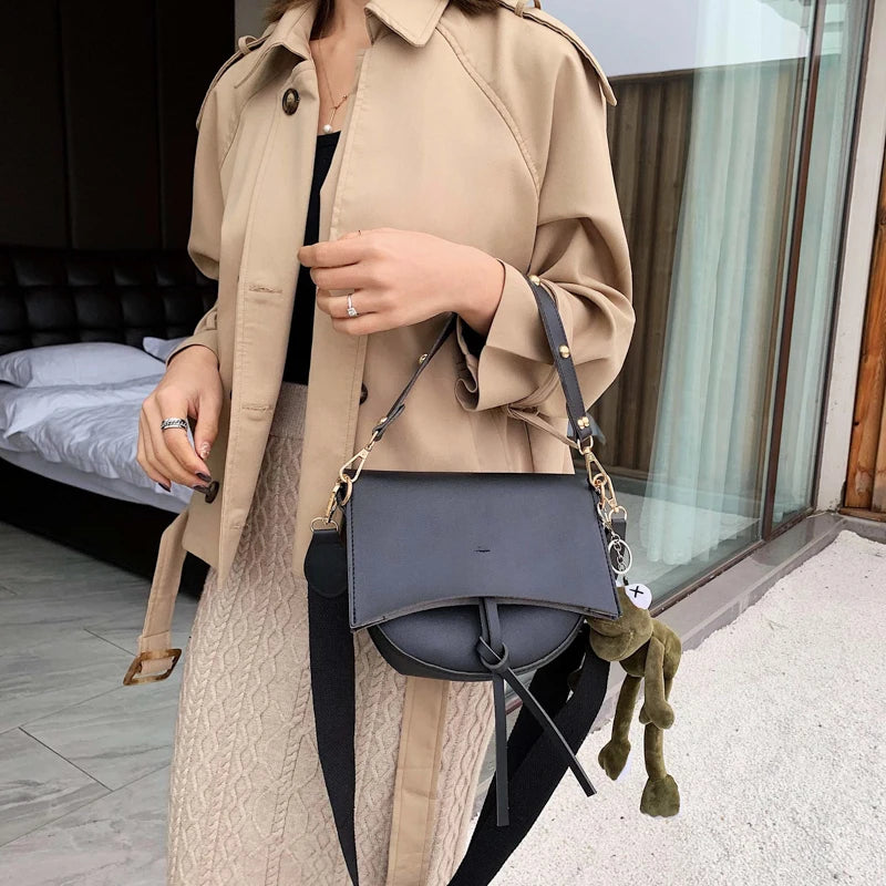 Women Crossbody Bag Handbag With Doll Female Shoulder Messenger Bags