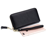 Large Capacity Leather Wallet for Women
