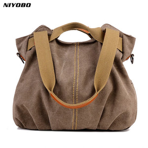 Casual Women Handbag Large Capacity Ladies Travel Totes Shoulder Bags