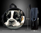 Alien Head Printing Backpack for Toddler Kids Boys Girls School Bagpack