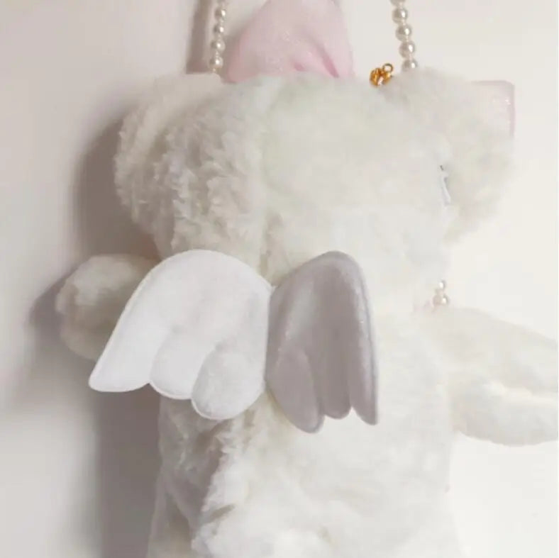 Crown Bear Lolita Bag Soft Sister Doll Diagonal Sweet Bag 2Colors