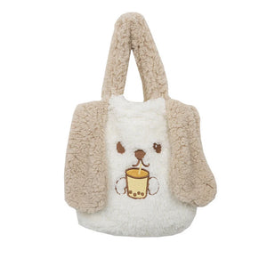 NONSAR Long Ear Plush All-Match Small Bag