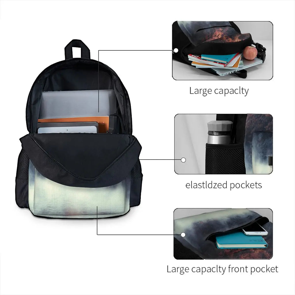 Eco-Friendly River Backpack - Fall At The River Men's & Women's Backpack