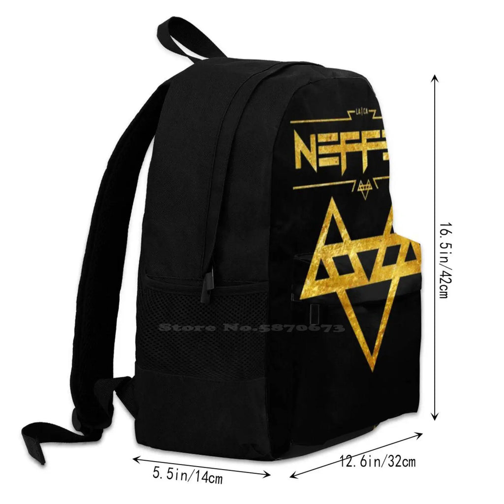 Neffex Hip Hop Rapper Backpack Laptop Bag